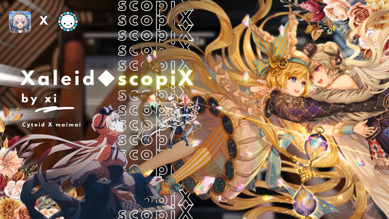 【Cytoid/maimai】Xaleid◆scopiX - xi | LV.15+ | Ranked 99.08% | With video effects