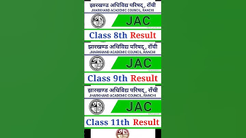 JAC Class 8th,9th & 11th Result 2024 | Jharkhand Board Result 2024 kaise dekhe | JAC result #shorts