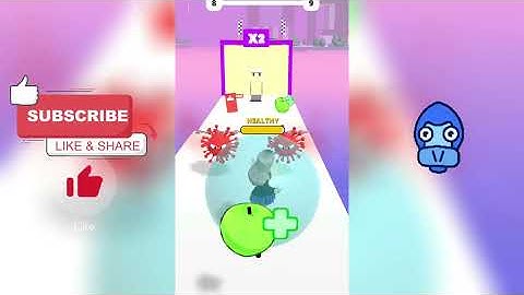 Satisfying 9999 Tiktok Games Run Healthy, Spiral Roll, Squeezy Girl, AZ Rush Level Up Walkthrough