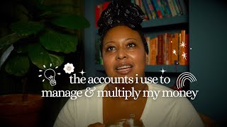 the accounts I used to manage and multiply my money | FIRE financial independence