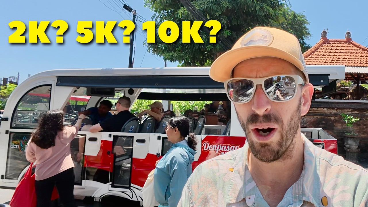 Какова РЕАЛЬНАЯ стоимость проезда на электрическом автобусе-шаттле Sanur?