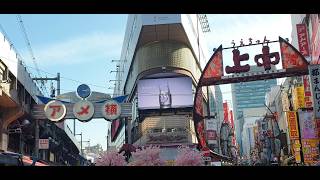 Ameyoko Street Walk Tokyo – Real Ambient Sounds
