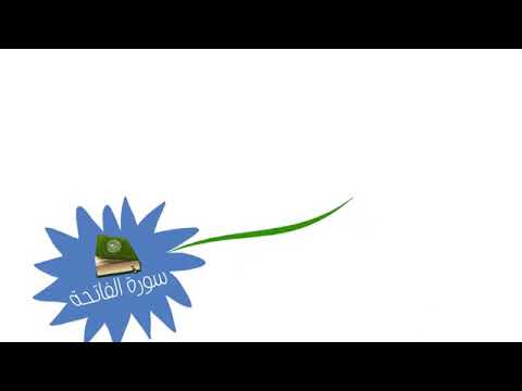 سورة الفاتحة الخريطة الذهنية