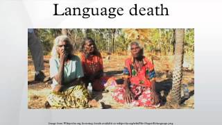 Language death