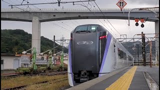 (遅延/遅延3分)岡谷駅15:25発「E353系S113編成 特急あずさ25号 松本行き」