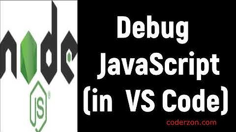 Debug Node JS script in Visual Studio code editor.