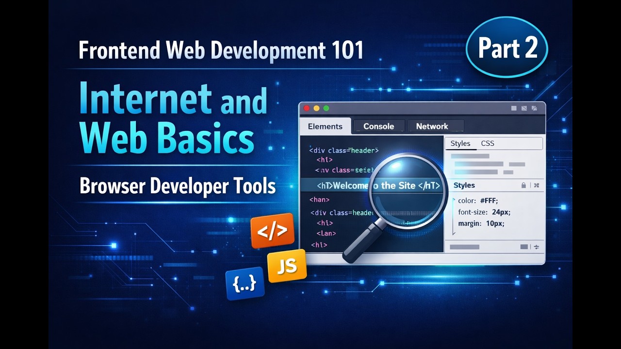 Frontend Web Development 101 - YouTube