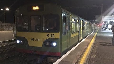 IE 8100 Class EMU (8112) Onboard Footage Between Dun Laoghaire and Seapoint