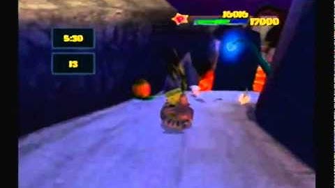 SpongeBob SquarePants  The Movie Game 100% Walkthrough   Part 9   Rock Slide 1 1