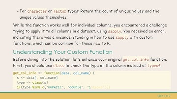 Unlocking the Power of sapply with Custom Functions in R