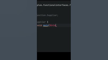 What is Supplier functional Interface in Java 8 and how to use it #coding #supplierinterface #java8