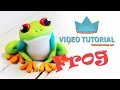 How to make a Tree Frog Cake Topper - Cake Decorating Tutorial