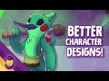 Make BETTER Character Designs Using These Tools and Ideas! -Rapid-Fire Critique Round-ups