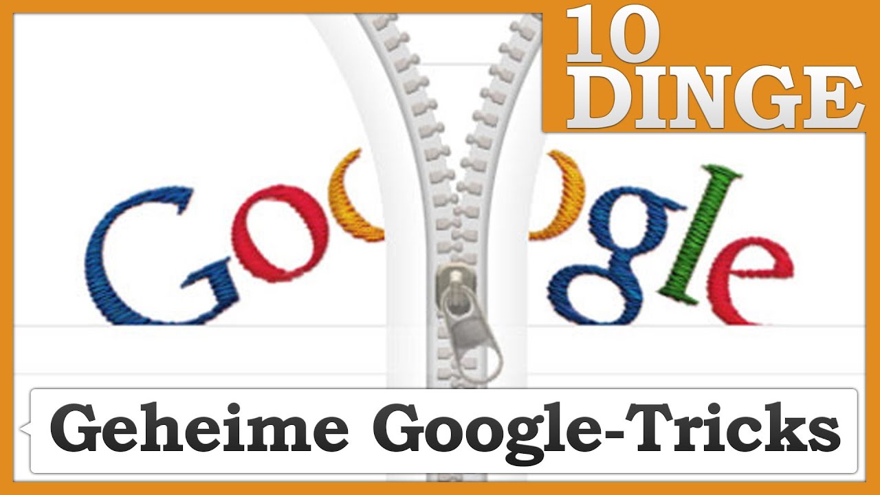 Tilt, Barrel Rolls &amp; vieles mehr! | 10 GEHEIME GOOGLE TRICKS - YouTube