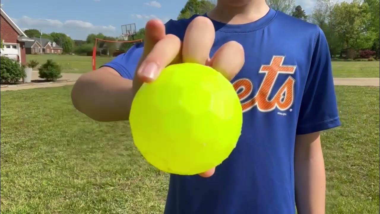 How to throw a knuckle drop Blitzball 🔥 YouTube