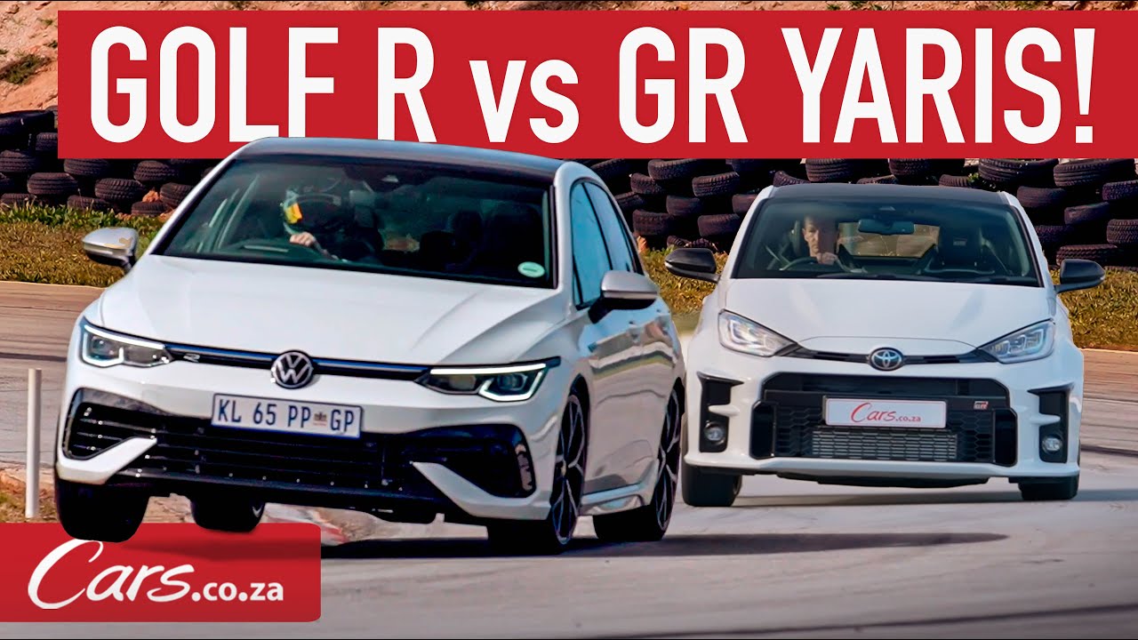 New Golf 8 R vs Toyota GR Yaris! Hot lap shootout...which is faster ...