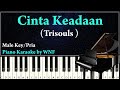 Trisouls - Cinta Keadaan Piano Karaoke Version