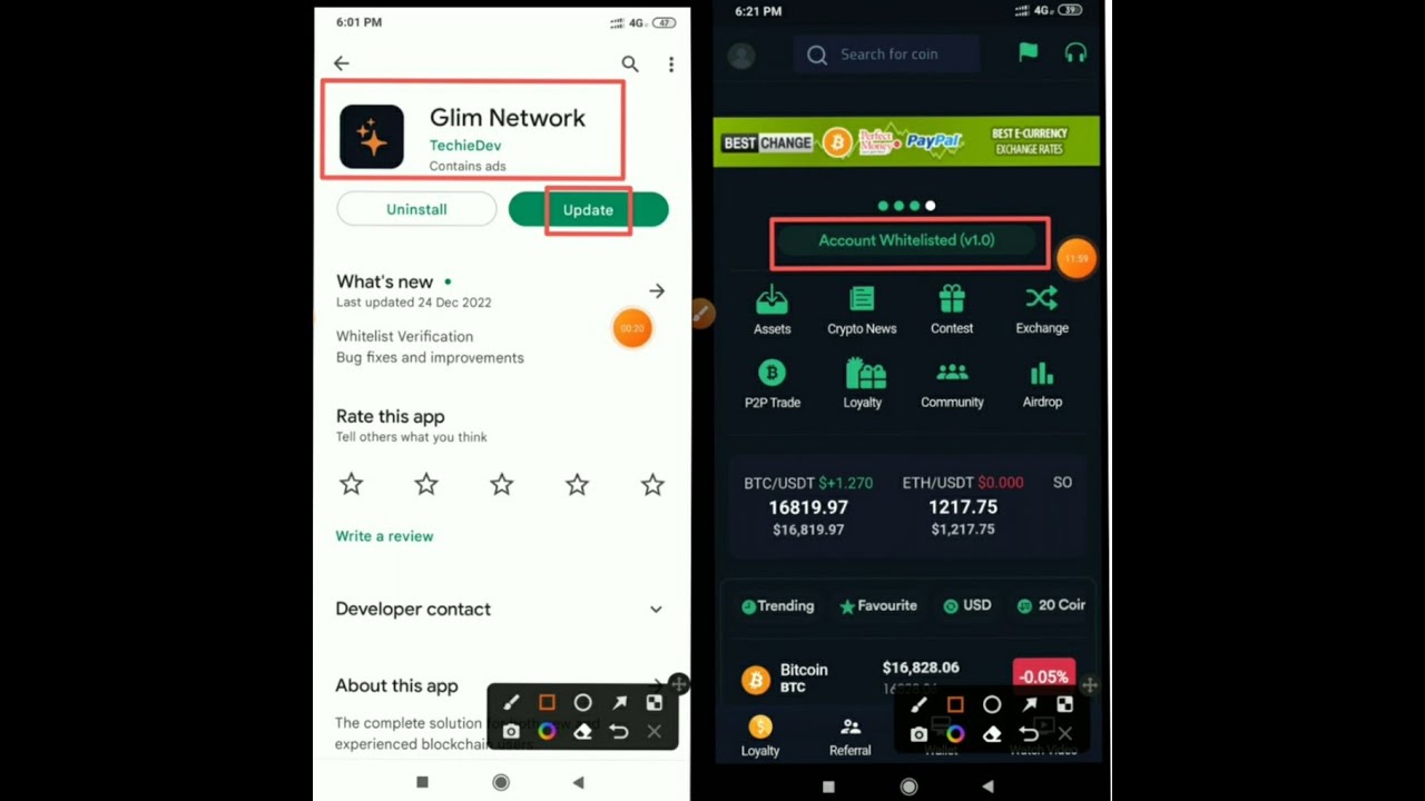 Glim Network Free Kyc Verifyd Account