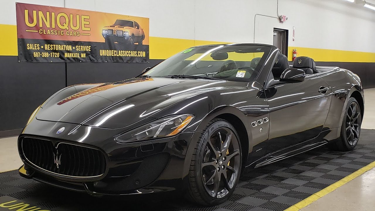 2016 Maserati GranTurismo Sport Convertible | For Sale $44,900