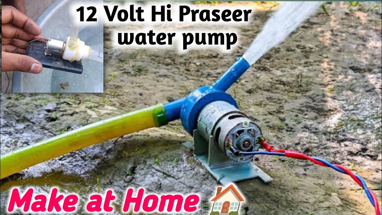 How to make water pump at home 🔥🔥 mini water pump kaise banaye hi