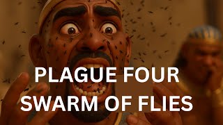The 10 Plagues || Plague Four || Swarm Of Flies || Animated Bible Story
