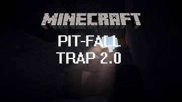 Minecraft: Easy Lava Pit Fall Trap 2.0