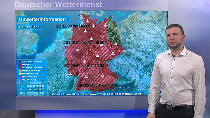 08.02.2020 Unwetterinformation - Deutscher Wetterdienst (DWD)