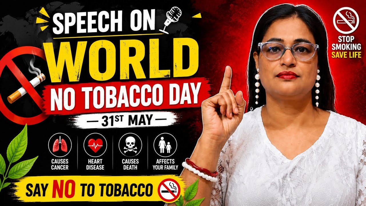 speech on world tobacco day Speech on 