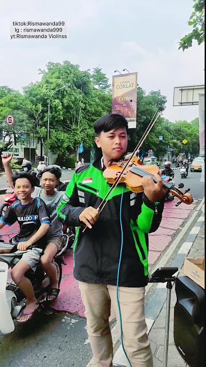 rush E versi kang ojol, #rusE #ojol #violincover
