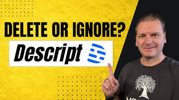 Confused about Ignore vs Delete in Descript Video Editor? Let