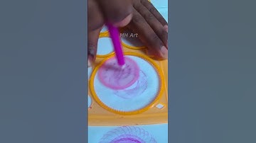 Spirograph Design #spirograph #satisfying #drawing #shorts #short #shortvideo #shortsvideo