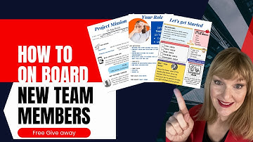 How to OnBoard A Project Team Member | 5 Things to Do Onboarding New Team | ProjectSkillsMentor.com