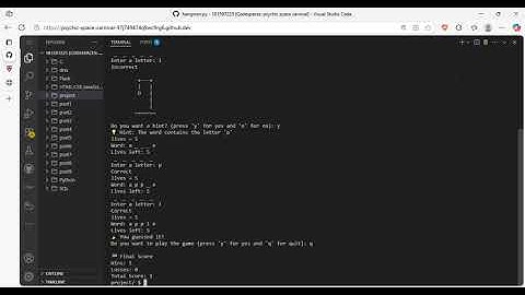 CS50 Final Project:- Hangman