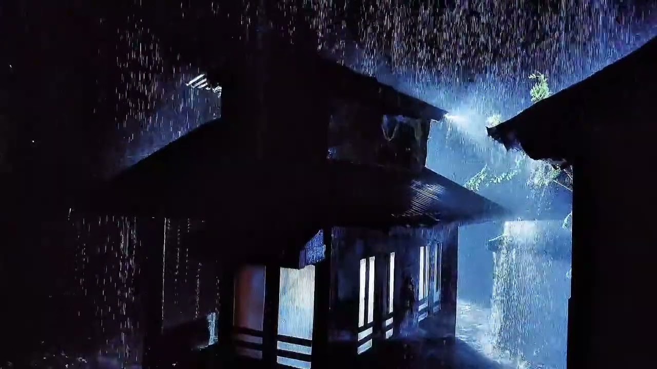 Deep Sleep in Minutes – Relaxing Rain on Tin Roof (No Music) Thunderstroom