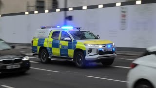 Police (EOD) &amp; Ambulance Service Responding in London