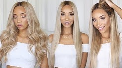 BLONDE WIG SLAY! (20" Human Hair) Details & Installation