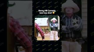 How Benny Hill Made a Simple Duel Actually Hilarious #vintage #comedy #skit