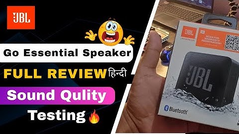 JBL Essential Go *UNBOXING + REVIEW + SOUND TEST* Bluetooth Speaker Under Rs 2000