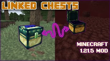 Best Minecraft Storage Mod? Linked Chests for 1.21.5 - Ultimate Inventory Guide!