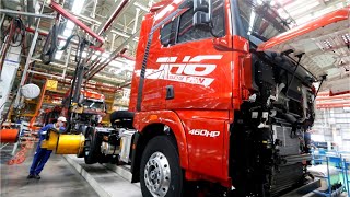 FAW Trucks Production in China  The Largest Truck Manufacturer