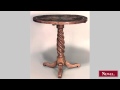 Antique Rustic Continental (19th/20th Cent) round end table Antique Rustic Continental (19th/20th Cent) round end table