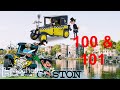 Construisez la voiture de gaston numero 100 et 101