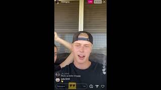 Blake Gray, Amelie Zilber 11/7/20 Instagram live