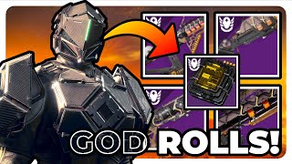 NEW IKELOS Weapons PVE GOD ROLL Guide (Destiny 2)