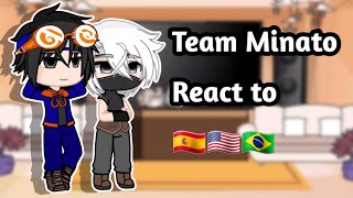 Team Minato react to... 3/3|Equipo Minato reacciona a...3/3|🇪🇦🇺🇸🇧🇷|Obikaka|•°Miki°•Uchimaki