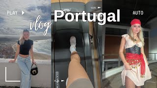 Portugal/ 5 dní VLOG, Halloween, gym, Nazaré