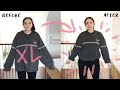 How To Resize A Sweater | Large to Small