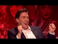 Rob brydon trying to steal jimmy carrs hosting role at the big fat quiz of the year 2015