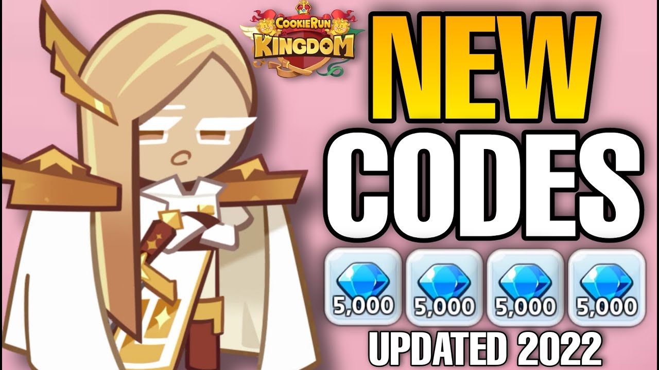 * LATEST * COOKIE RUN KINGDOM REDEEM CODES 2022 COOKIE RUN KINGDOM