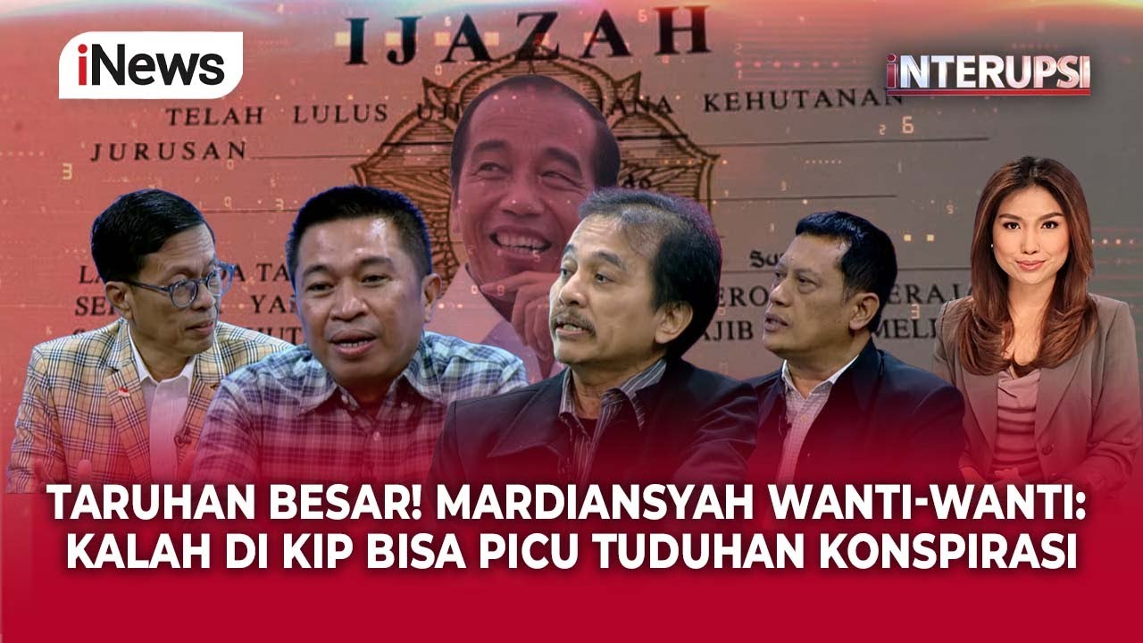 Mardiansyah Singgung Potensi Tuduhan Konspirasi Jika Gugatan KIP Ambyar | iNTERUPSI 4/12